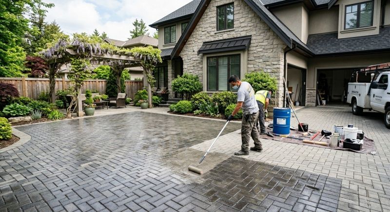 Hardscape Sealing in Puyallup, WA